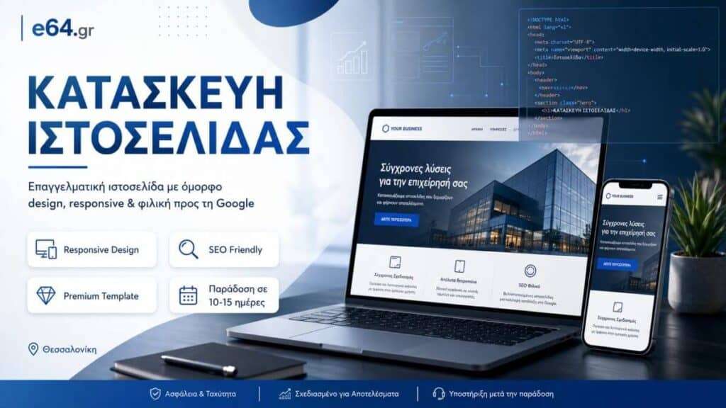 Κατασκευή Ιστοσελίδων στη Θεσσαλονίκη